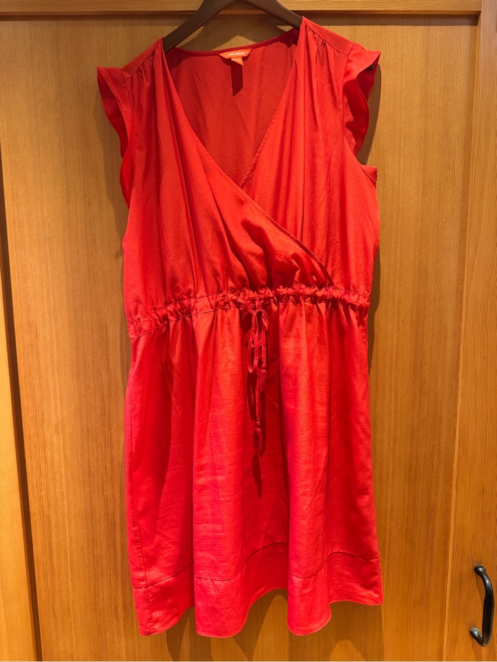 Joe Fresh Red Wrap Dress